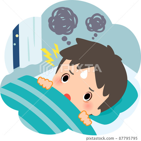 一個穿著被褥的男人，他會思考並且有一雙清澈的眼睛 87795795