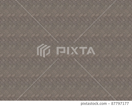 Background material, stone pavement, brick, interlocking pattern 87797177