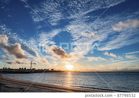 Okinawa Ginowan Sunset Okinawa Ginowan Sunset 87798532