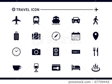 Travel icon_black 87799448