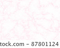 Pink marble texture background for design artwork, wallpaper, interior, and exterior illustration 87801124