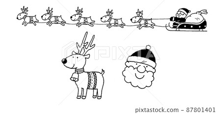 季節性場景配件聖誕老人 季節性場景配件聖誕老人 87801401