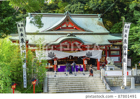 [靜岡縣]熱海市來宮神社的本社 87801491