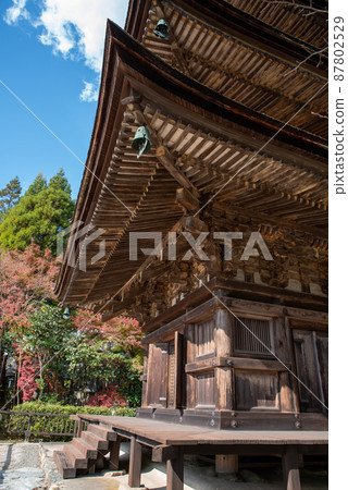 Ruriko-ji Five-storied Pagoda, a national treasure in Yamaguchi City, Yamaguchi Prefecture 87802529