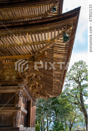 Ruriko-ji Five-storied Pagoda, a national treasure in Yamaguchi City, Yamaguchi Prefecture 87802535