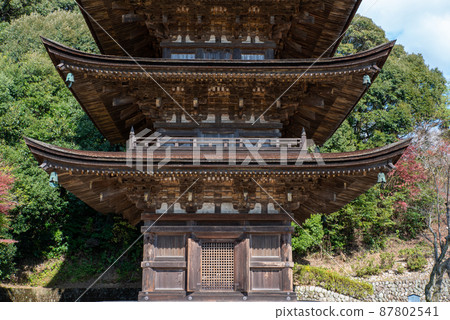 Ruriko-ji Five-storied Pagoda, a national treasure in Yamaguchi City, Yamaguchi Prefecture Ruriko-ji Five-storied Pagoda, a national treasure in Yamaguchi City, Yamaguchi Prefecture 87802541