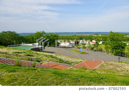 View from Ikeda Wine Castle 87802593