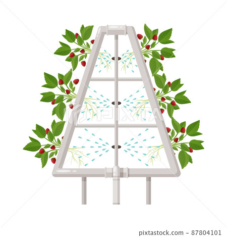 Greenhouse Watering Rack Composition Greenhouse Watering Rack Composition 87804101