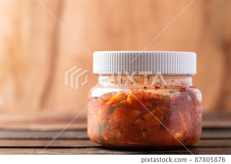 Kimchi radish, Korean homemade side dish food Kimchi radish, Korean homemade side dish food 87805876
