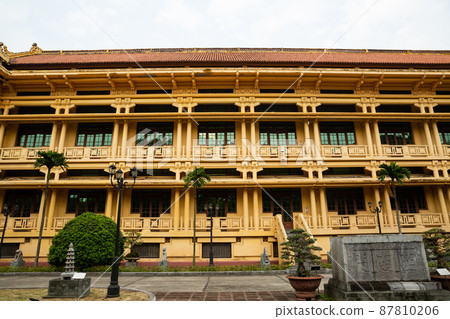 【越南】河內國家歷史博物館二層外觀，河內 87810206