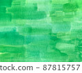 Green watercolor background texture 87815757