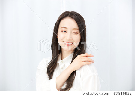 清爽美麗的女人 87816932
