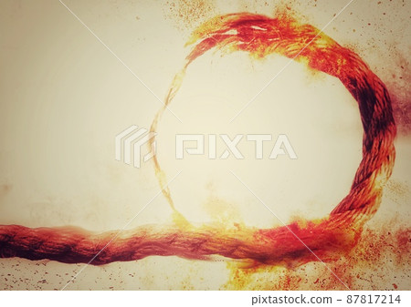 Illustration of a lit fuse Illustration of a lit fuse 87817214