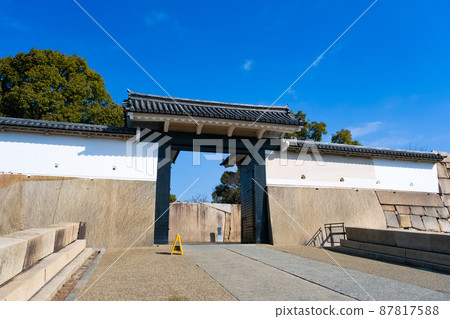 Osaka City Osaka Castle Sakuramon 87817588