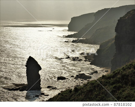 沖繩縣與那國島立神岩 沖繩縣與那國島立神岩 87818102