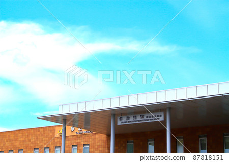 Scenery of Tajimi Station on the JR Chuo Main Line 87818151