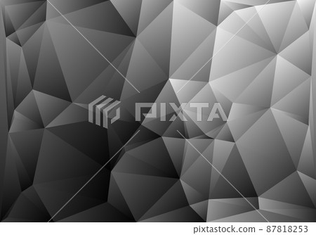 black and white low poly background, vector - Stock Illustration ...