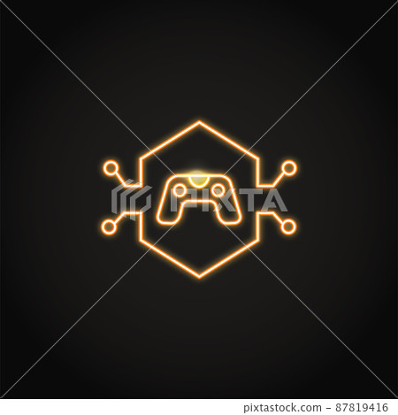 Neon NFT game asset icon Neon NFT game asset icon 87819416