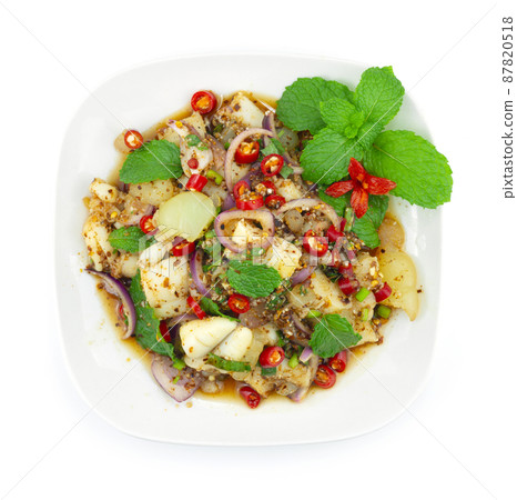 Spicy Squids Roe Lab favourite Thaifood Spicy Squids Roe Lab favourite Thaifood 87820518