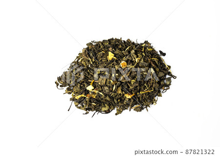 green tea leaves green tea leaves 87821322