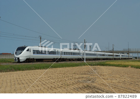 Hokuriku Main Line Kaga-Kasama-Mikawa JR West 683 series T21 + T17 formation (Kanazawa) Thunderbird Hokuriku Main Line Kaga-Kasama-Mikawa JR West 683 series T21 + T17 formation (Kanazawa) Thunderbird 87822489