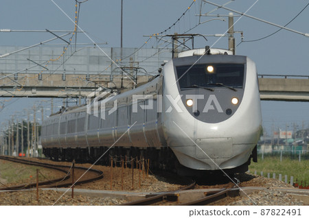 Hokuriku Main Line Kaga-Kasama-Mikawa JR West 681 series T03 + T32 + T13 formation (Kanazawa) Thunderbird 87822491
