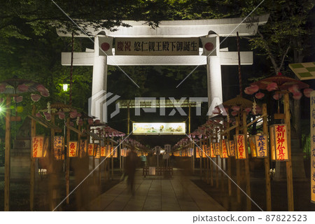 奧國玉神社秋祭舊瑞神門重建神社佛教寺廟陽光門瑞神門 87822523