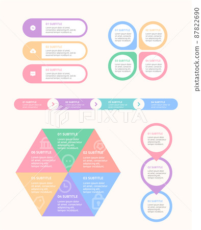 豐富多彩且實用的信息圖表集合 87822690