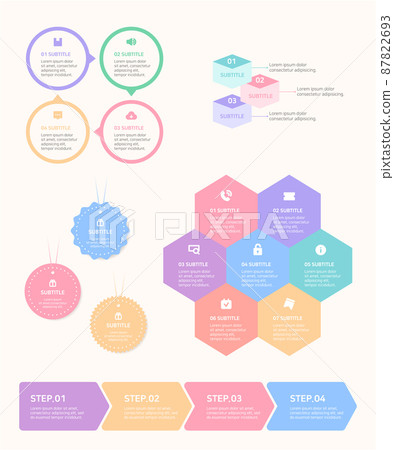 豐富多彩且實用的信息圖表集合 87822693