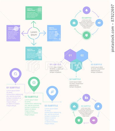 豐富多彩且實用的信息圖表集合 豐富多彩且實用的信息圖表集合 87822697