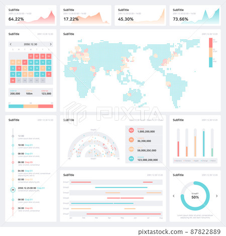 一套通用實用的儀表板設計 87822889