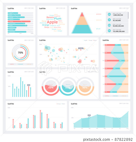 A set of generic and practical dashboard designs A set of generic and practical dashboard designs 87822892