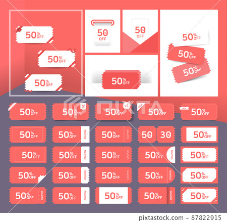 simple and colorful coupon book simple and colorful coupon book 87822915