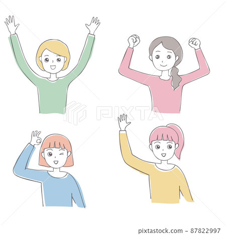 Women who support long sleeves Women who support long sleeves 87822997