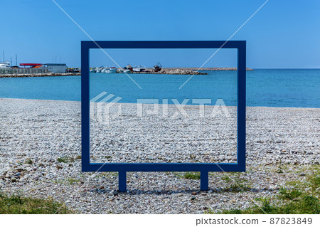 Beautiful sea landscapes in Montenegro 87823849