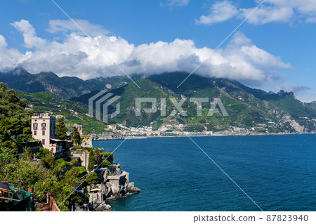 City of Maiori. Architecture and beaches of the city of Maiori City of Maiori. Architecture and beaches of the city of Maiori 87823940