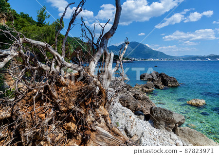 Beautiful sea landscapes in Montenegro Beautiful sea landscapes in Montenegro 87823971