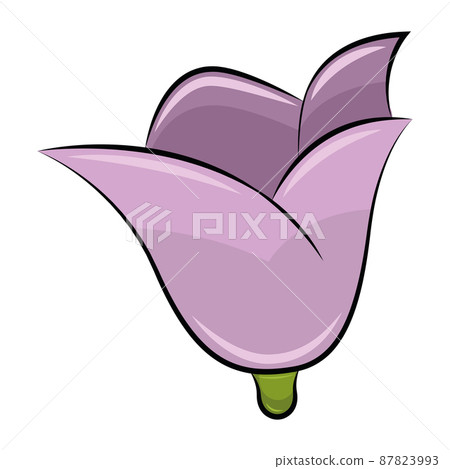 Isolated colored lotus spa icon flat design Vector Isolated colored lotus spa icon flat design Vector 87823993
