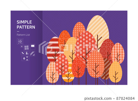 A set of designs with different patterns A set of designs with different patterns 87824084