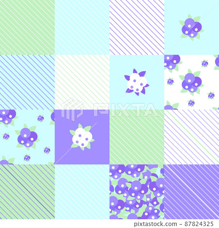 A collection of different patterns 87824325