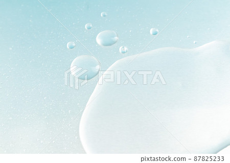 Drops and aqua blue background 87825233