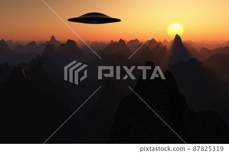 不明飛行物圖片漂浮不明飛行物 87825319