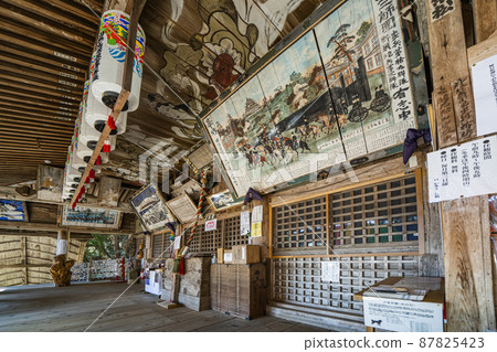 Nichiryubuji main hall front decoration Nichiryubuji main hall front decoration 87825423