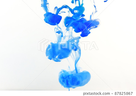 Colorful paints that spread underwater 87825867