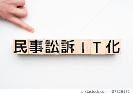 Image: IT for civil litigation 87826171