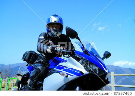 Blue sky touring rider Blue sky touring rider 87827490