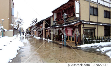 金澤西茶屋區的雪景 金澤西茶屋區的雪景 87827618