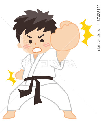 Karateka male martial arts club activities Karateka male martial arts club activities 87828121