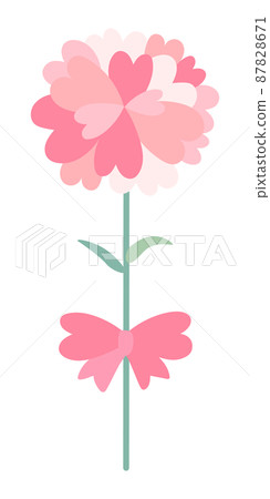 Pink heart flower gift Pink heart flower gift 87828671