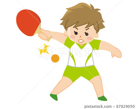 Female table tennis player Table tennis club club activities Female table tennis player Table tennis club club activities 87829050